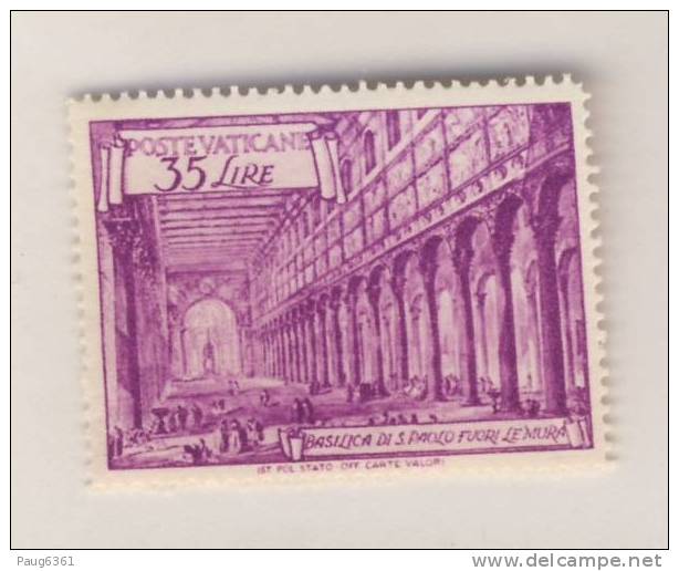 VATICAN 1949   YVERT  N°147  NEUF MLH* - Unused Stamps