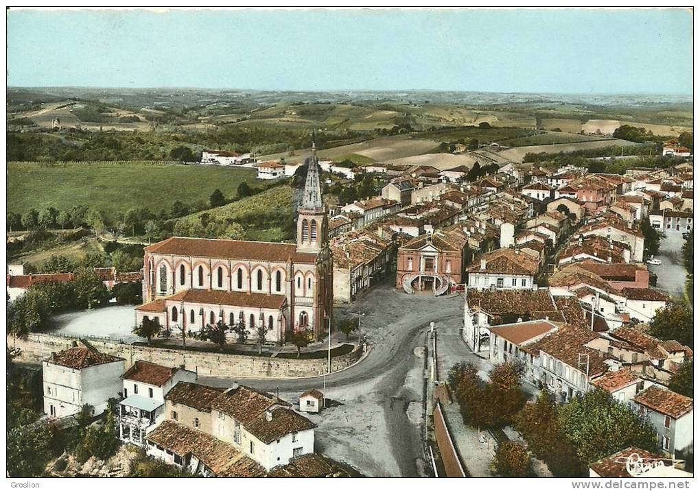 LAFRANCAISE  - VUE GENERALE  AERIENNE  Cc 90-48 A - Lafrancaise