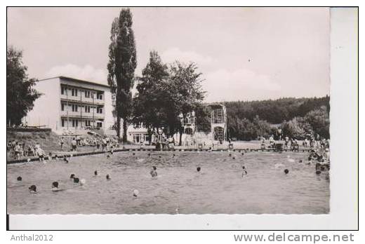 Schwimmbad Stadtbad Gunzenhausen Bayern Hotel Ehrlich Sw Berola Verlag 60er - Gunzenhausen