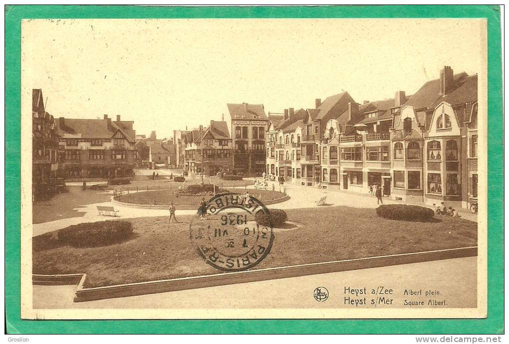 HEYST A/ZEE ALBERT PLEIN. - Alveringem