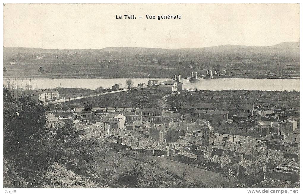 Ardèche- Le Teil -Vue Générale - Le Teil