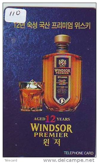 Télécarte * ALCOOL * SCOTCH  WHISKEY * WINDSOR (110) PHONECARD  * Alcohol * DRANK * DRINK * BEVERAGES - Alimentation