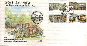 SOUTH AFRICA 1984 FDC 4.9 Bridges - Other & Unclassified