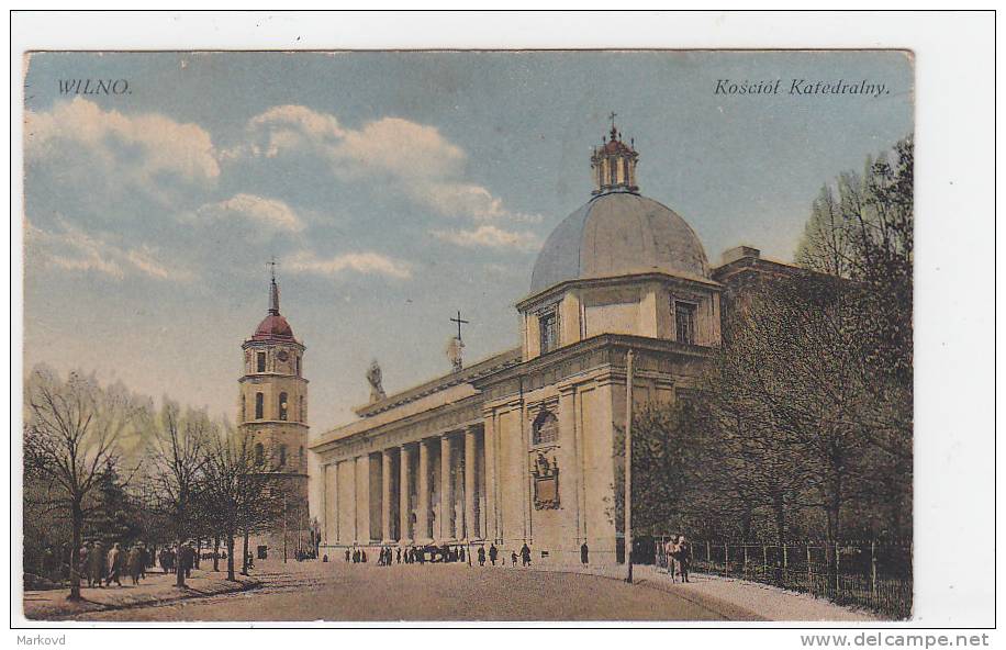02060 WILNO Kosciol Katedralny - Lithuania