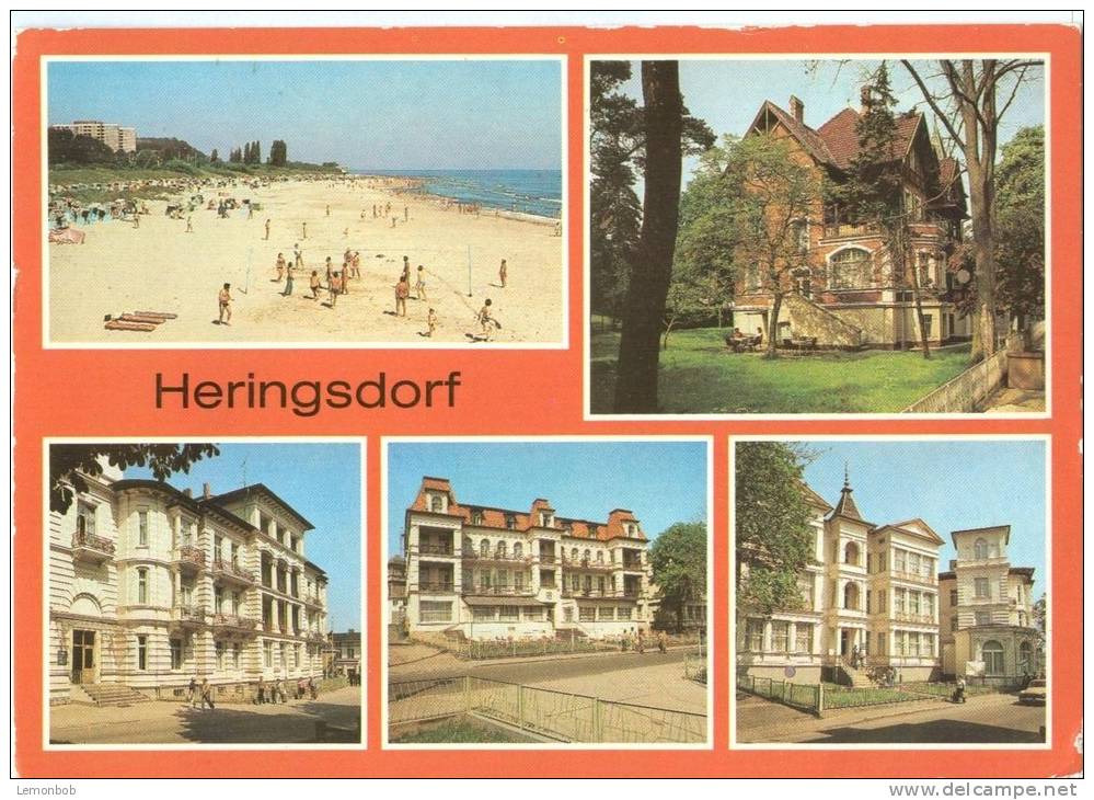 Germany. Heringsdorf, 1987 Used Postcard [P9895] - Oldenburg (Holstein)