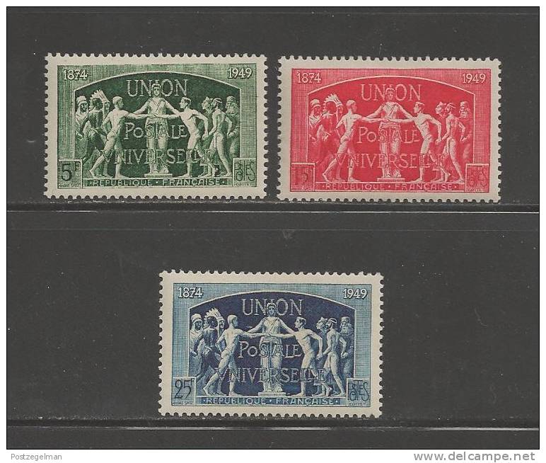 FRANCE 1949 Mint Hinged Stamp(s) U.P.U. Serie Complete Nrs. 868-870 - Unused Stamps