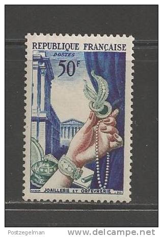 FRANCE 1953 Mint Hinged Stamp(s) Gold Plate And Jewellery 50Fr Nr. 999 - Unused Stamps