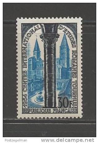 FRANCE 1954 Mint Hinged Stamp(s) Abbey Church Of Philibert 30Fr Nr. 1012 - Unused Stamps