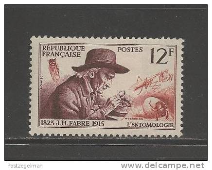 FRANCE 1956 Mint Hinged Stamp(s) J.H. Fabre 12Fr Nr. 1083 - Unused Stamps