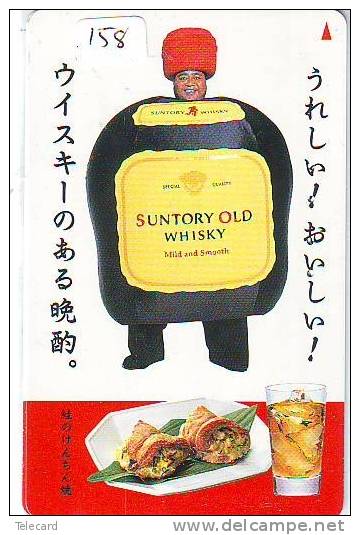 Télécarte Japon * ALCOOL * SUNTORY  WHISKEY (158) PHONECARD JAPAN * Alcohol * DRANK * DRINK * BEVERAGES - Lebensmittel