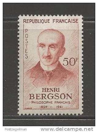 FRANCE 1959 Mint Hinged Stamp(s) Henri Bergsom 50Fr Nr. 1267 - Unused Stamps