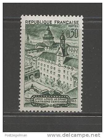 FRANCE 1963 Mint Hinged Stamp(s) College Building 30cent Nr. 1438 - Unused Stamps