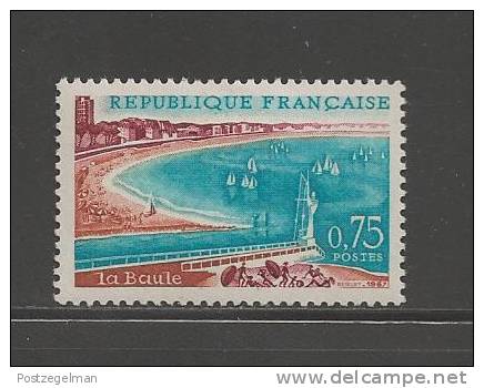 FRANCE 1967 Mint Hinged Stamp(s) La Baule 0,75Fr Nr. 1593 - Unused Stamps