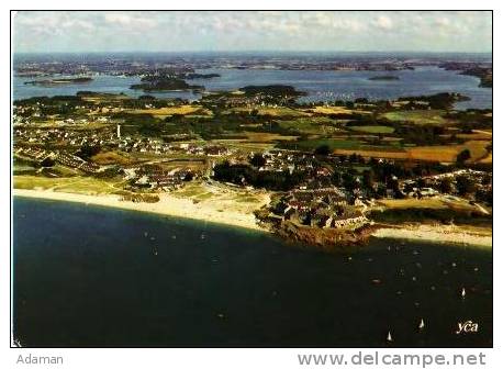 Arzon       Le Domaine Des Remparts. Les Plages De Kerjouanno. Les îles Du Golfe  . - Arzon