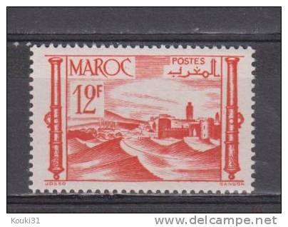 Maroc YT 261 * : Forteresse Et Canon - Unused Stamps