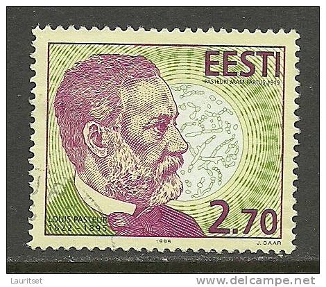 ESTLAND Estonia Estonie 1995 Louis Pasteur O - Louis Pasteur