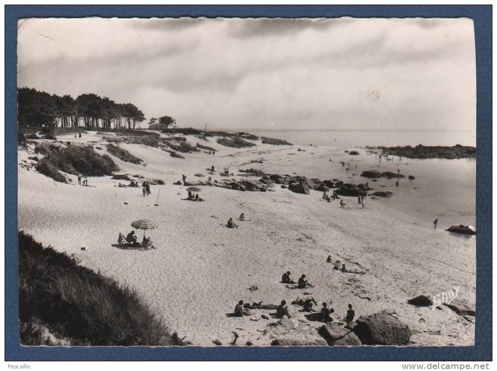 29 FINISTERE - CP ANIMEE BEG MEIL - PLAGE DES DUNES - EDITIONS GABY N°3 - Beg Meil