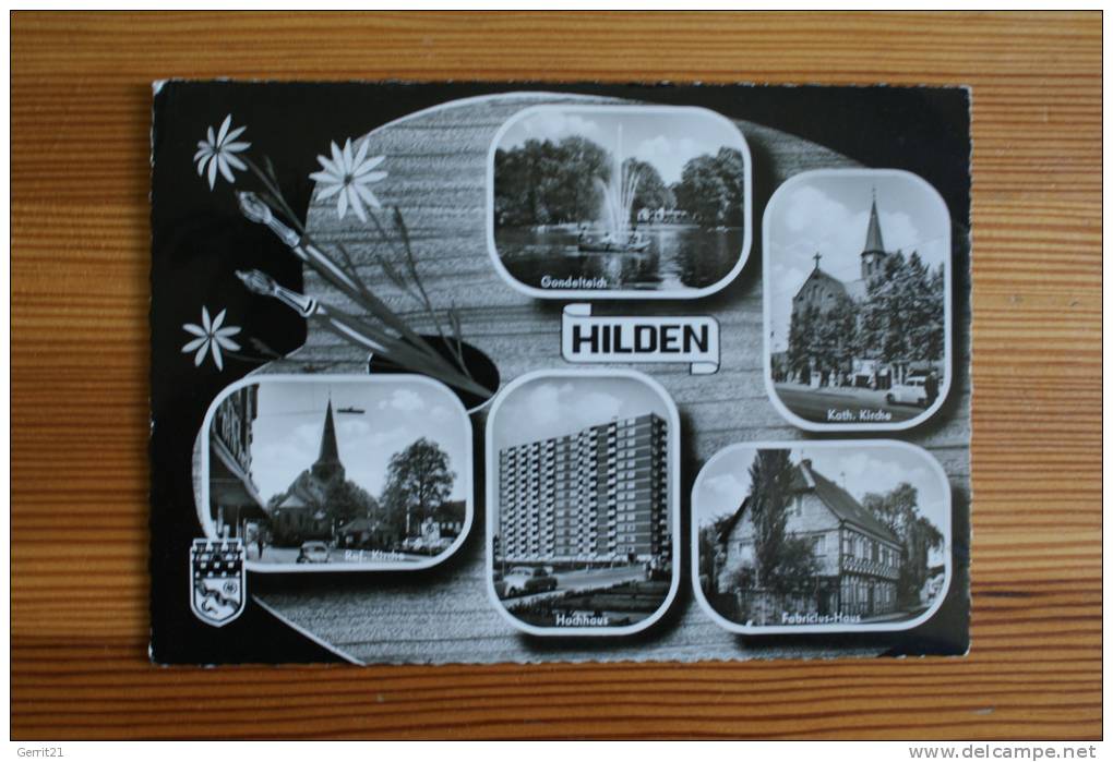 4010 HILDEN, Mehrbild-AK - Hilden