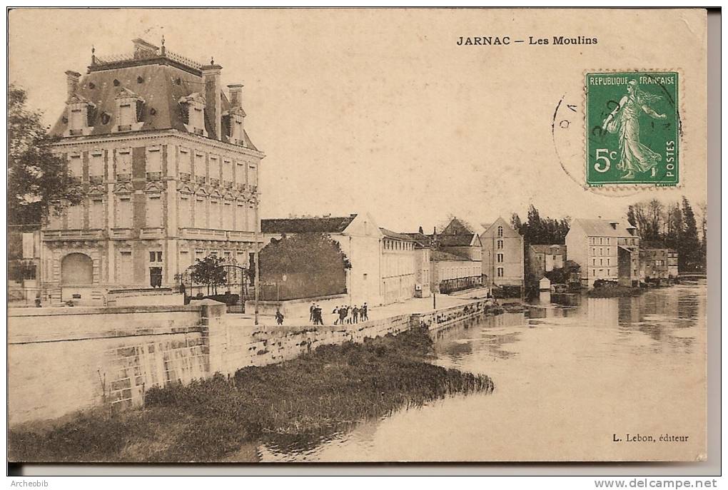 Jarnac, Les Moulins.(un Coin Corné) - Jarnac