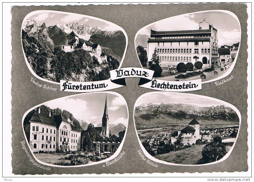 LIECH-9   VADUZ ( Multiview) - Liechtenstein