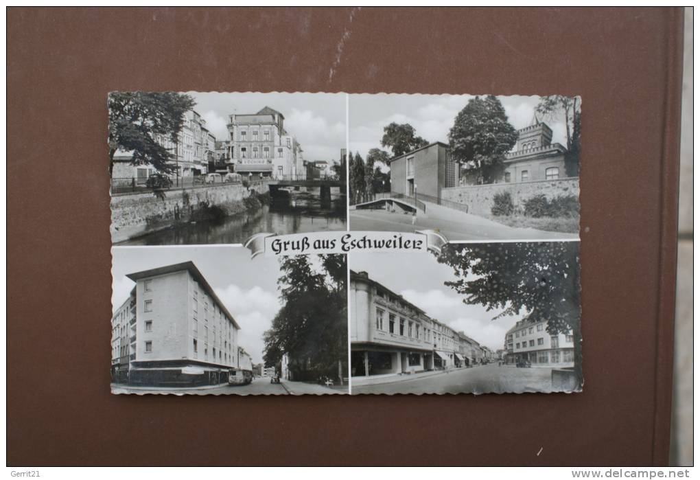 5180 ESCHWEILER, Gruß Aus Eschweiler, 4-Bild-Karte - Eschweiler