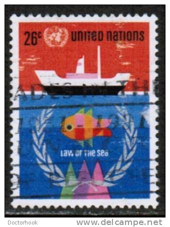 UNITED NATIONS---New York   Scott #  255  VF USED - Oblitérés