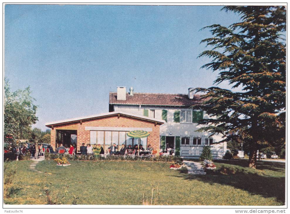 Café-Restaurant.  AERODROME  DE  LA  COTE.  PRANGINS  VD.  Tél.  022 / 9 81 55. - Prangins