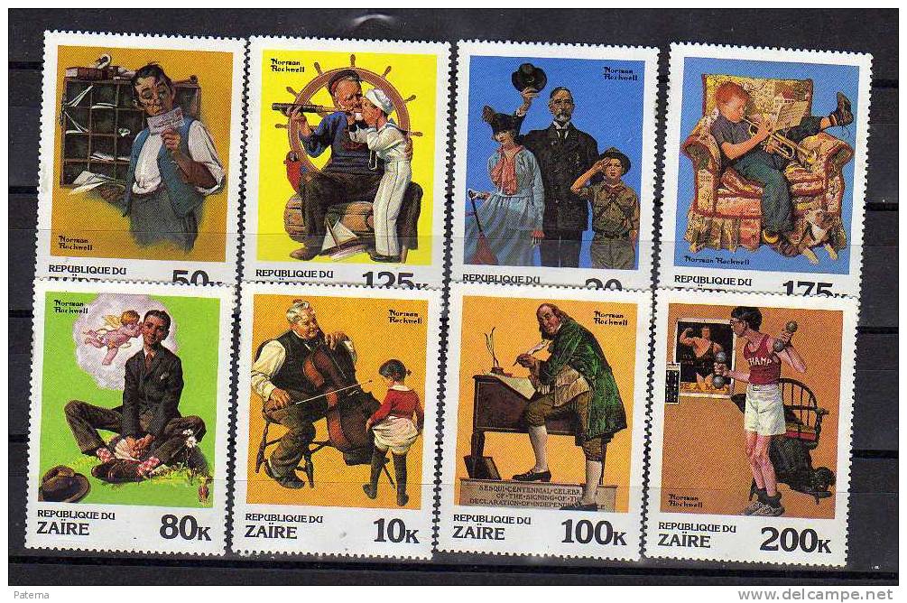 Zaire 1981, Nuevos Con Goma, - Unused Stamps