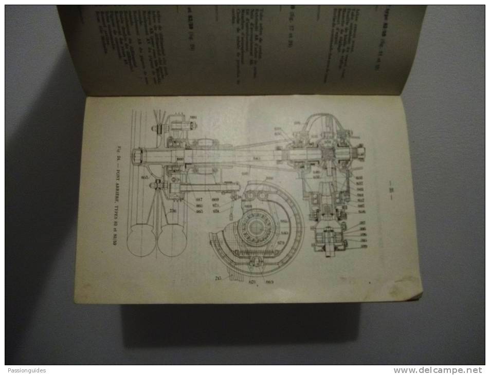 DELAHAYE DESCRIPTION ET ENTRETIEN V.I. TYPES 83 ET 83/59 - 1901-1940