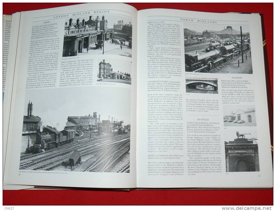 THE RAILWAY HERITAGE OF BRITAIN GARE LOCOMOTIVE  150 YEARS OF RAILWAY ARCHITECTURE & ENGINEERING