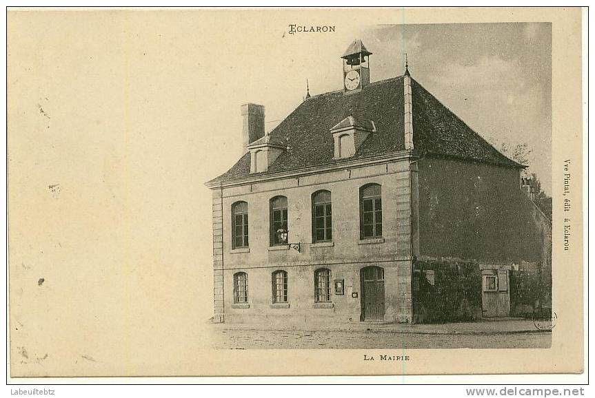 ECLARON -  La Mairie  PRIX FIXE - Eclaron Braucourt Sainte Liviere