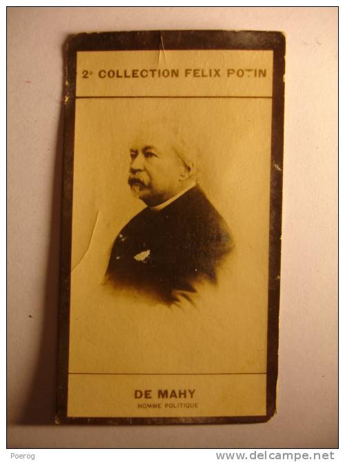 IMAGE PHOTO BROMURE - 2ème COLLECTION FELIX POTIN - DE MAHY - HOMME POLITIQUE - POLITICIAN POLITICIEN - Félix Potin