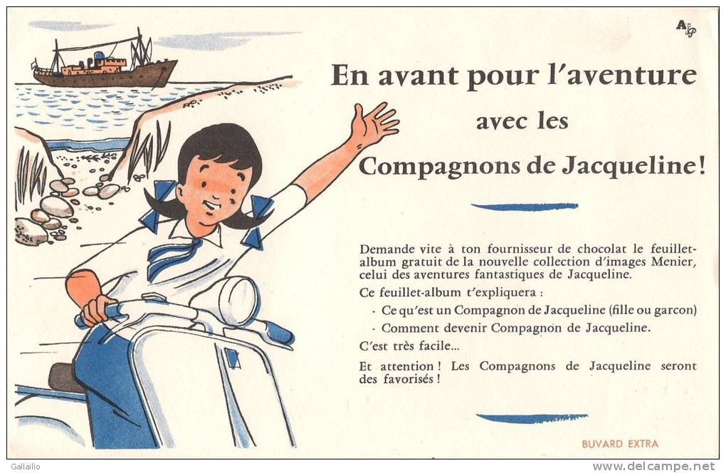 EN AVANT POUR L'AVENTURE AVEC LES COMPAGNONS DE JACQUELINE - Chocolat