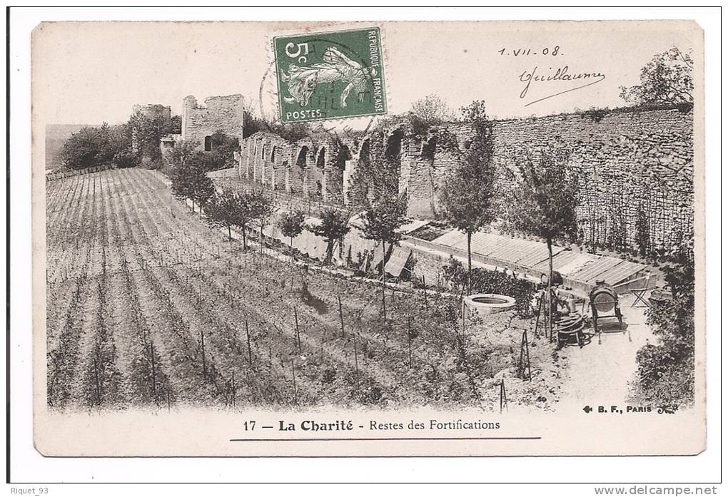 17 - La Charité - Restes Des Fortifications. - La Charité Sur Loire