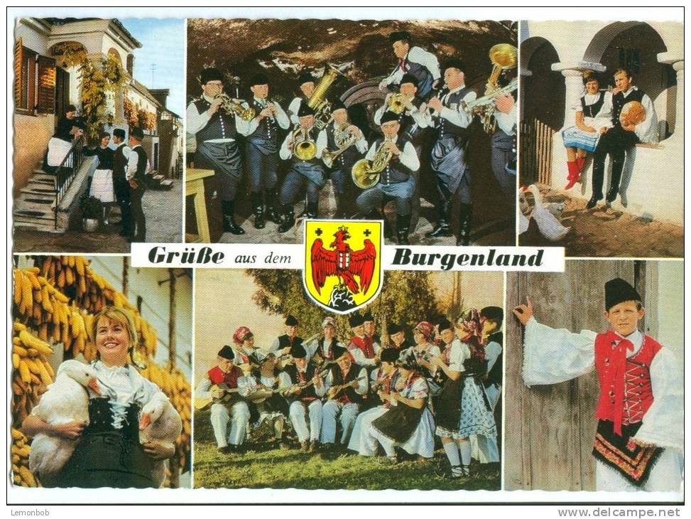 Austria, Grusse Aus Dem Burgenland, 1972 Used Postcard [P9957] - Otros & Sin Clasificación