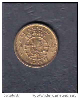 MACAU   10 AVOS 1967 (KM # 2a) - Macau