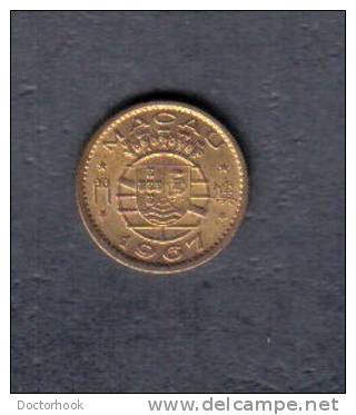 MACAU   10 AVOS 1967 (KM # 2a) - Macao