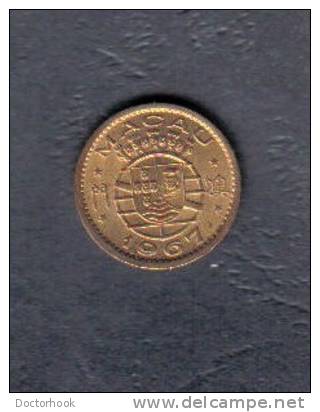 MACAU   10 AVOS 1967 (KM # 2a) - Macao