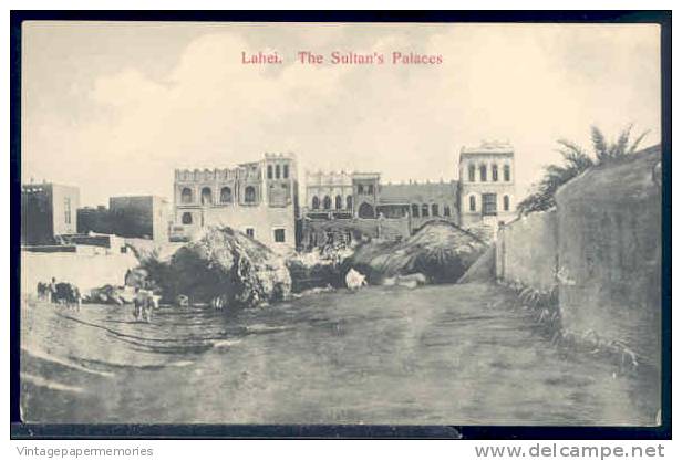 163588-Yemen, Aden, Lahei, The Sultan´s Palace, I. Genghiat Son - Yemen