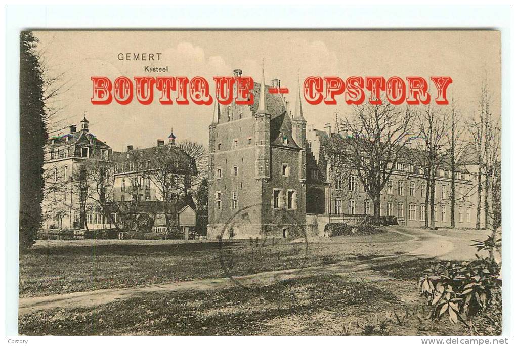 NETHERLANDS - GEMERT - Kasteel - Chateau - Nederland - Dos Scané - Gemert