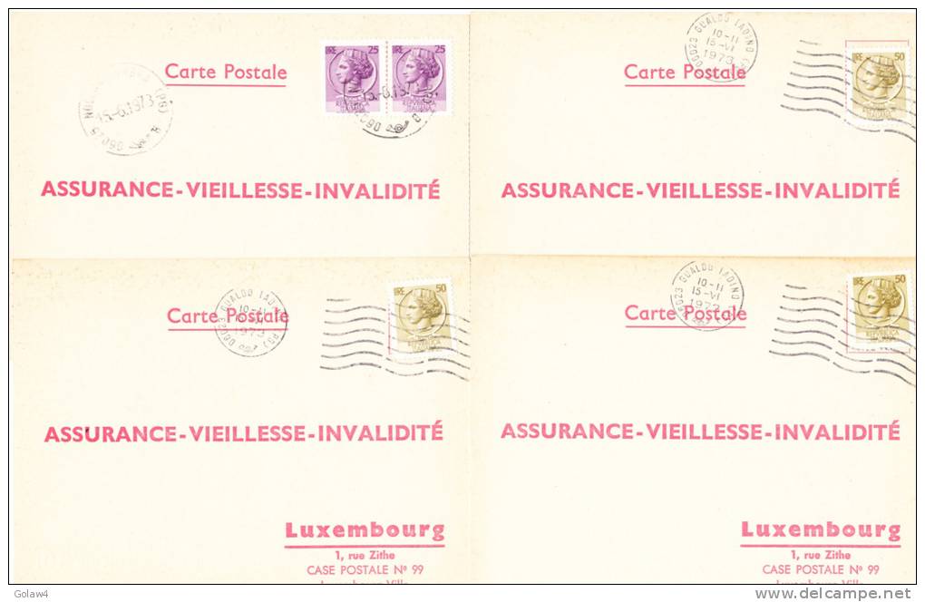 7233# LOTTI 14 CARTOLINE PER LUSSEMBURGO PERUGIA COSTACCIARO PADULE GUBBIO BRANCA NOCERA ASSISI BASTIA GUALDO TADINO ETC - Sammlungen