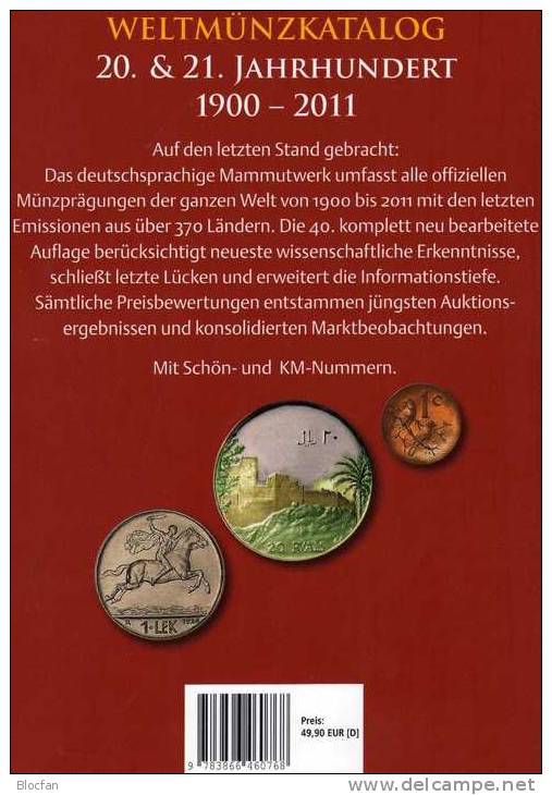 Weltmünz-Katalog Schön 2012 Neu 50€ Münzen 20.Jahrhundert A-Z Battenberg Coins With Europa Amerika Afrika Asien Oceanien - Nouvelles