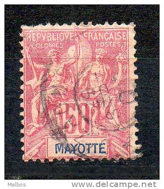 MAYOTTE 1892  (ob)  Y&Tn° 11 - P14x13 - Used Stamps