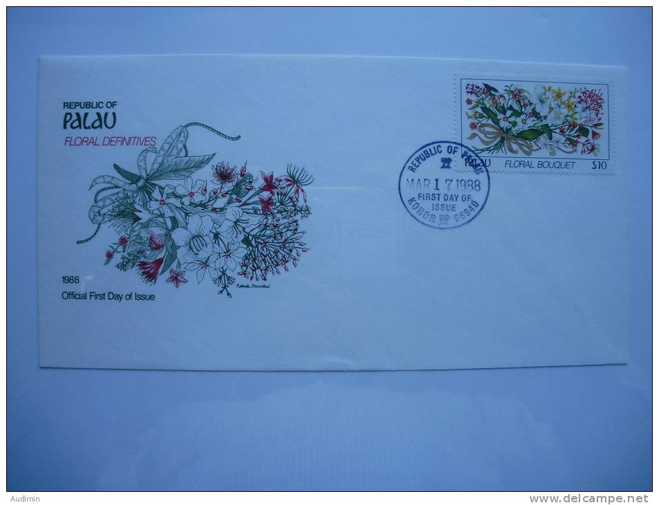 Palau 229 FDC Blüten - Palau