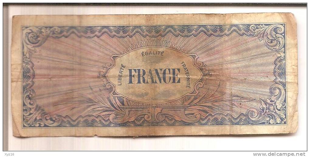 Billet 100 FRANCS  Série 2 - 1945 Verso Francia