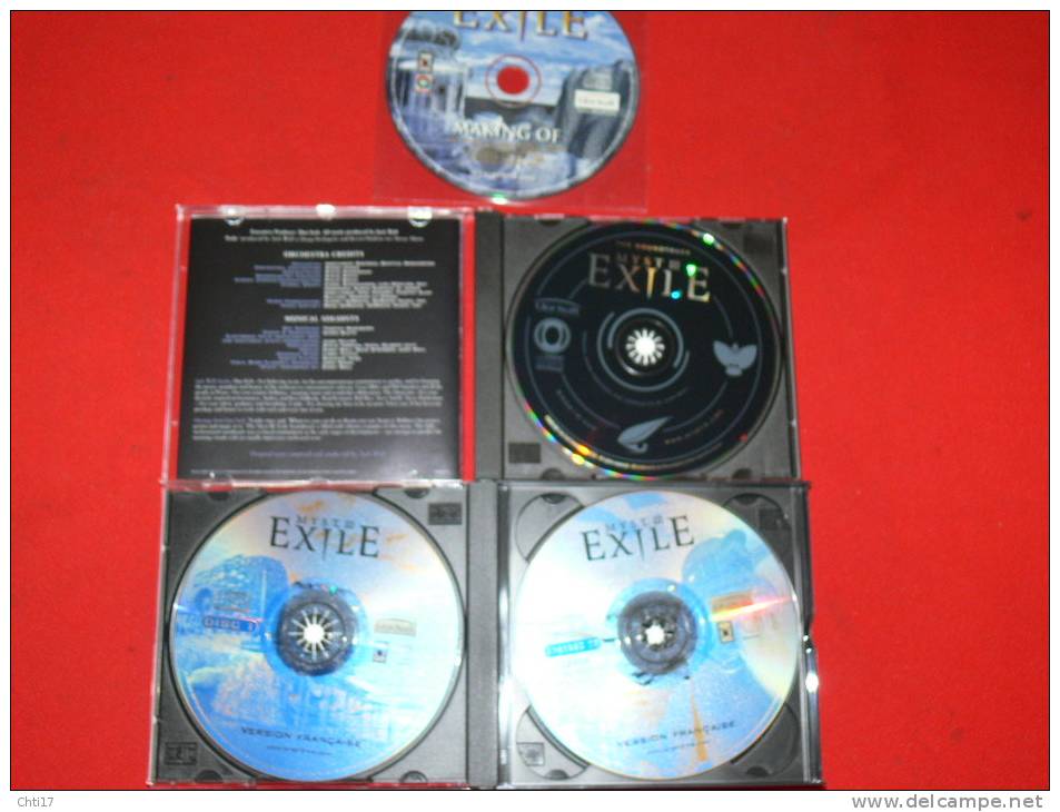 JEUX PC MYST III EXILE EDITION COLLECTOR/ AVEC GUIDE STRATEGIQUE/ BANDE SON/ VIDEO MAKING OF/  POUR PC ET MAC - PC-Spiele