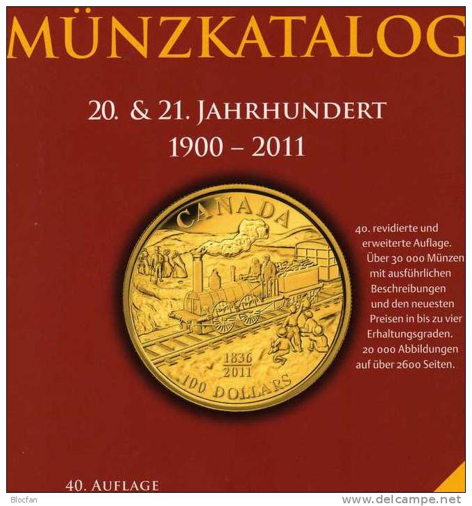 Welt-Münzkatalog 2012 Neu 50€ Münzen 20/21.Jahrhundert A-Z Schön Coins Of The World Europa Amerika Afrika Asien Oceanien - Sonstige – Amerika