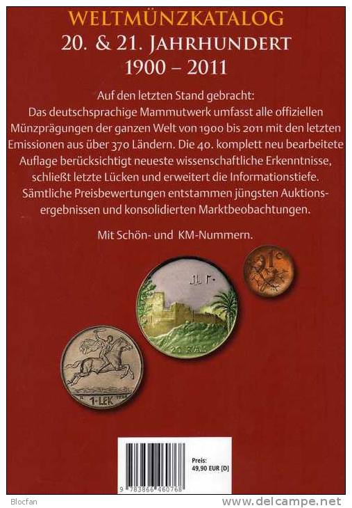 Welt-Münzkatalog 2012 Neu 50€ Münzen 20/21.Jahrhundert A-Z Schön Coins Of The World Europa Amerika Afrika Asien Oceanien - Andere - Amerika