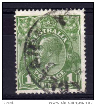 Australia - 1924 - 1d George V Definitive (With Watermark) - Used - Gebraucht
