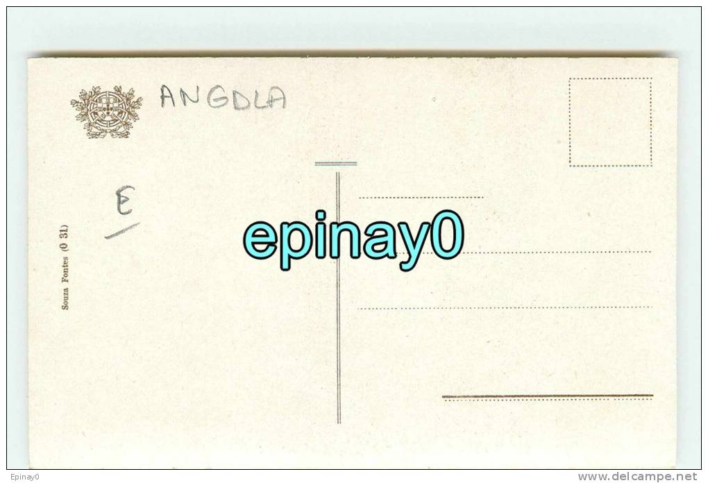 B - ANGOLA - LOANDA - Maison Comerciale De Sà Leitao & Co - Casa Sà   - édition Souza Fontes - Angola